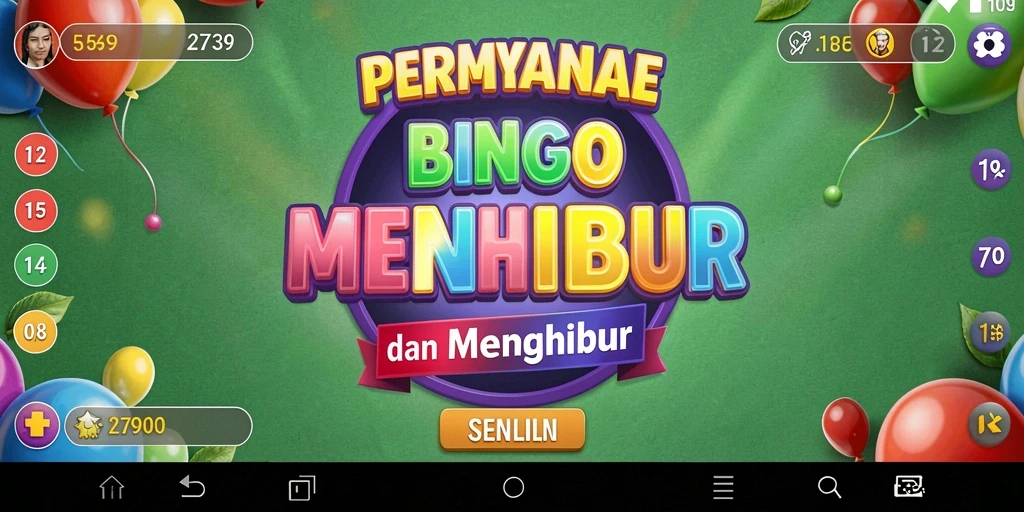 Screenshot gameplay <strong>2739</strong> menunjukkan momen seru bermain Bingo.