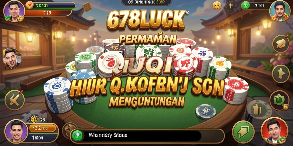 Tampilan gameplay seru QiuQiu di 678LUCK.