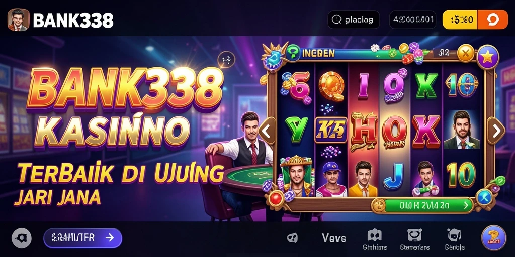 Tampilan gameplay seru dari BANK338 dengan beragam permainan kasino.