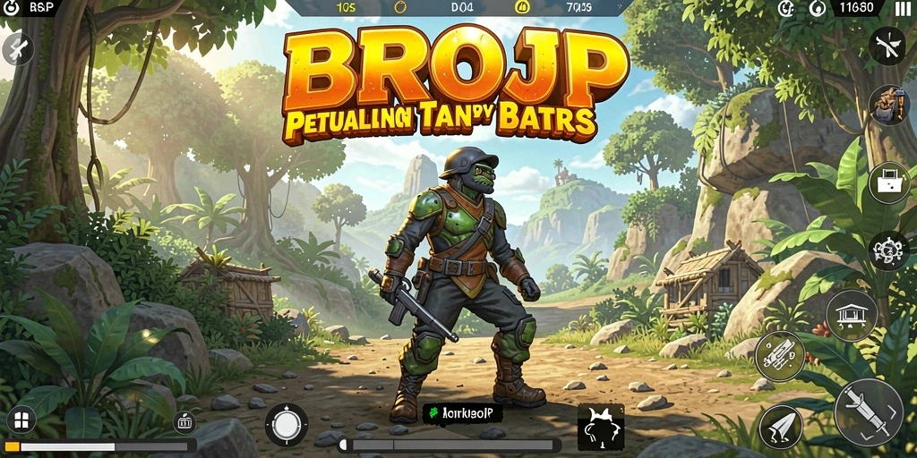 Gameplay BROJP yang menakjubkan dan seru di dunia terbuka.