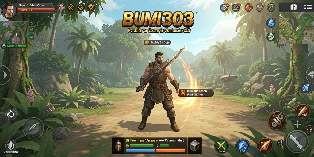 Screenshot gameplay BUMI303 menampilkan aksi strategi yang mendebarkan.