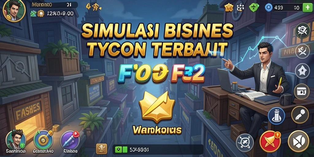 Tampilan gameplay F32 yang menarik dan dinamis.