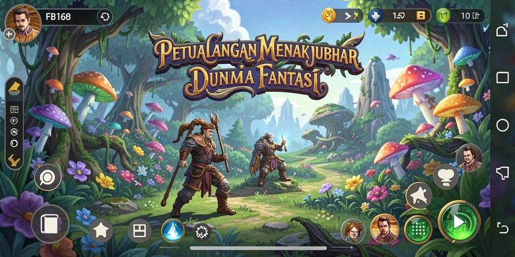 Tampilan gameplay FB168 yang menarik dan penuh petualangan.