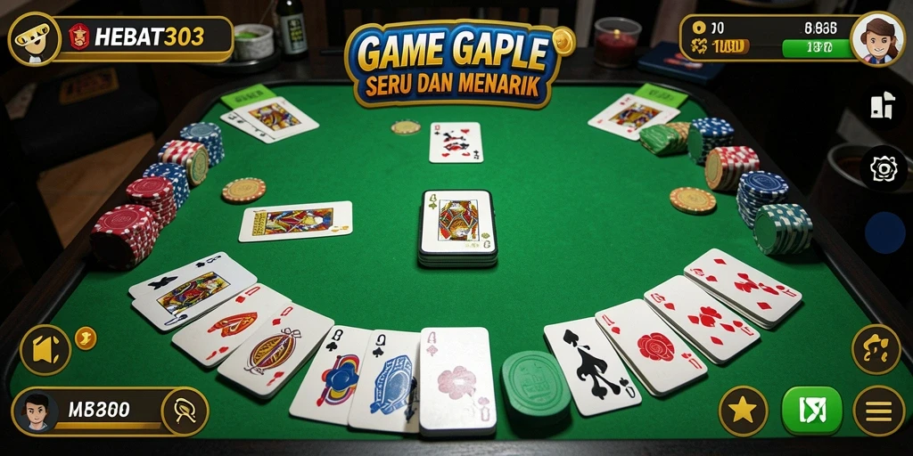 Tampilan gameplay HEBAT303 yang seru dan interaktif.