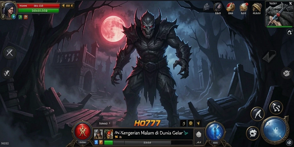 Screenshot utama menampilkan gameplay menegangkan dari HO777.