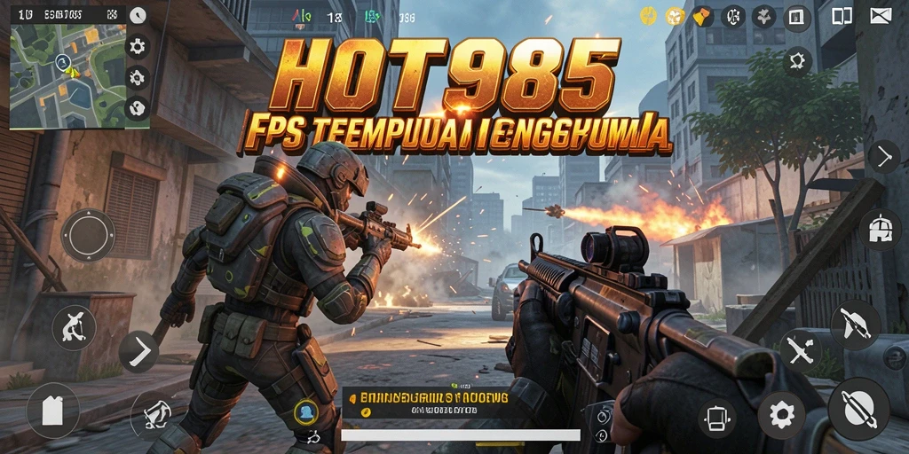 Tampilan aksi seru di dalam game HOT985 dengan grafis menawan.
