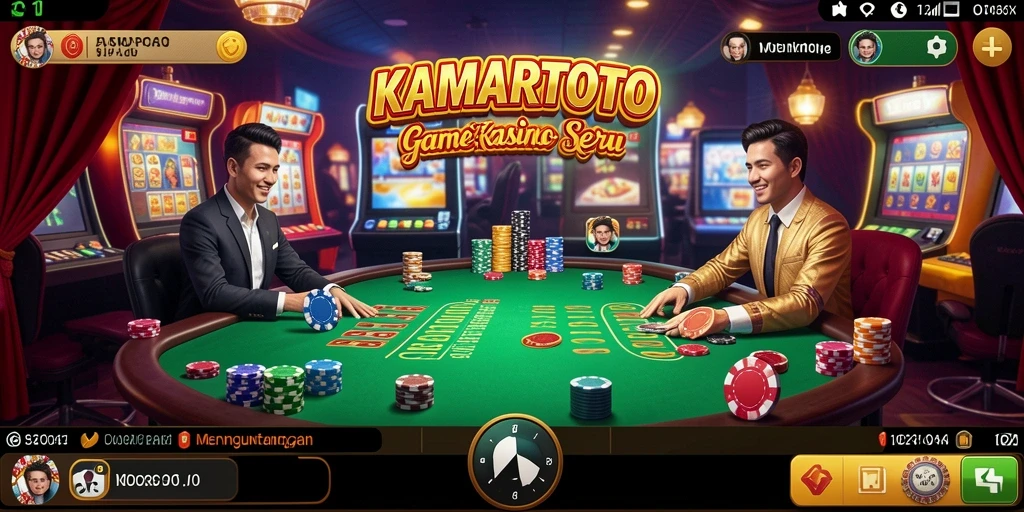 Tangkapan layar KAMARTOTO menampilkan gameplay seru dan penuh tantangan di Kasino.