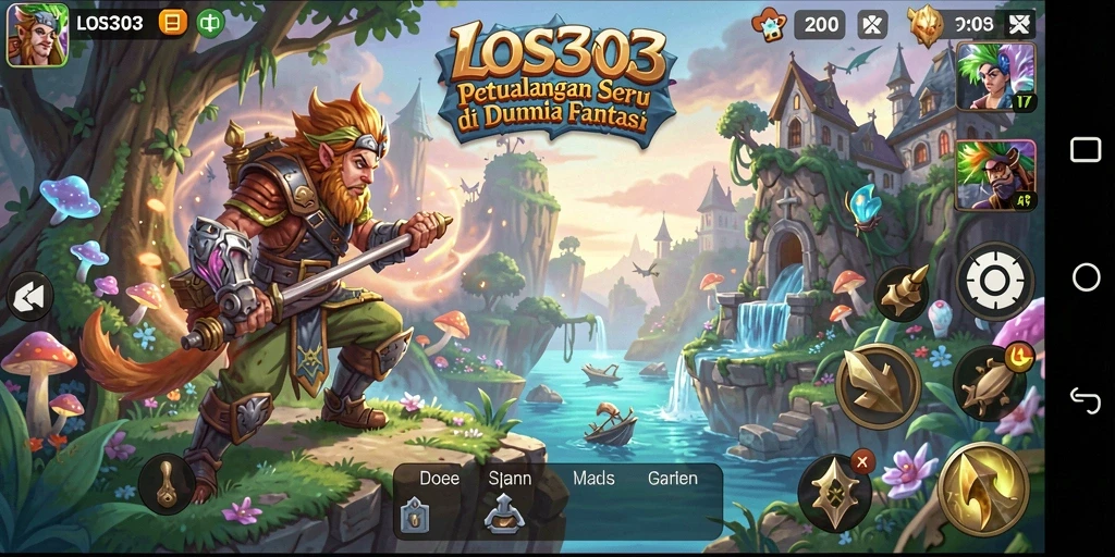 Gameplay LOS303 menampilkan petualangan seru dengan grafis menawan.