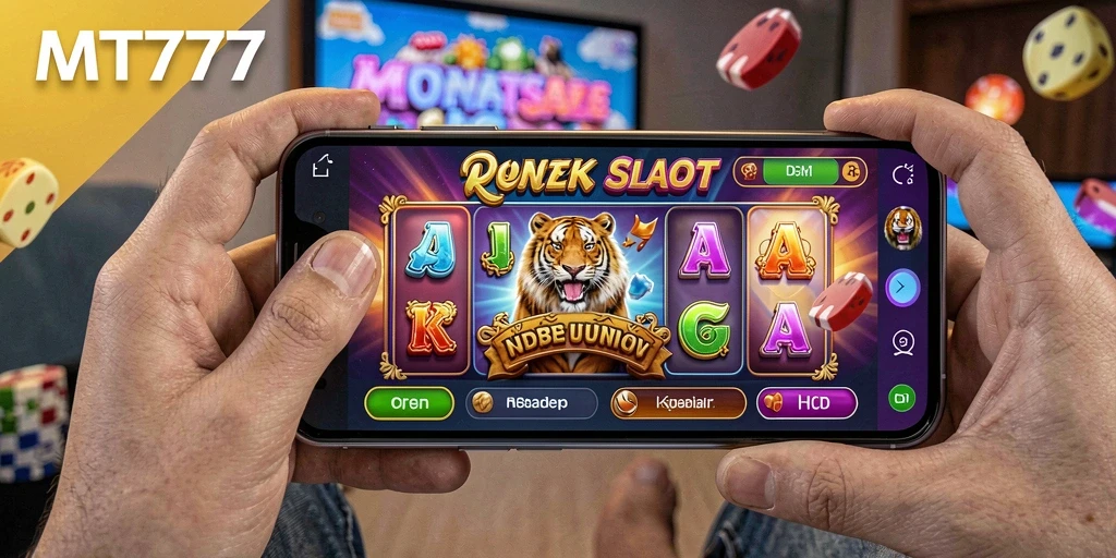 Tampilan gameplay <strong>MT777</strong> yang menarik dan seru untuk dimainkan.