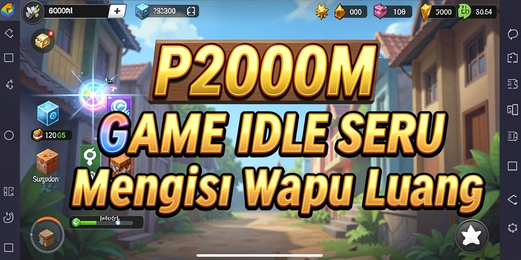 Tampilan gameplay P200M yang menarik dan penuh aksi dalam genre Idle.