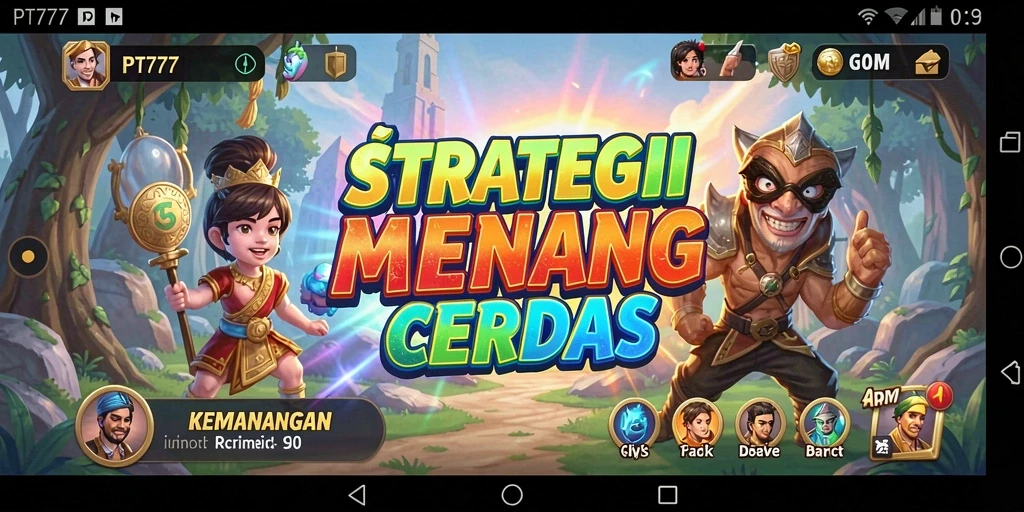 Screenshot utama PT777 menampilkan aksi strategi yang mendebarkan.