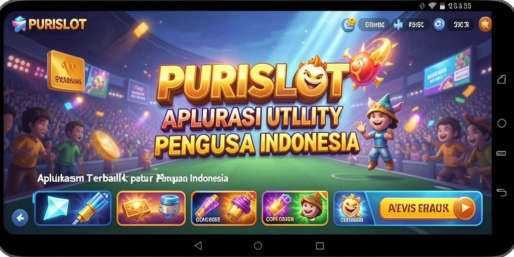 Tampilan antarmuka utama PURISLOT yang intuitif dan efisien.