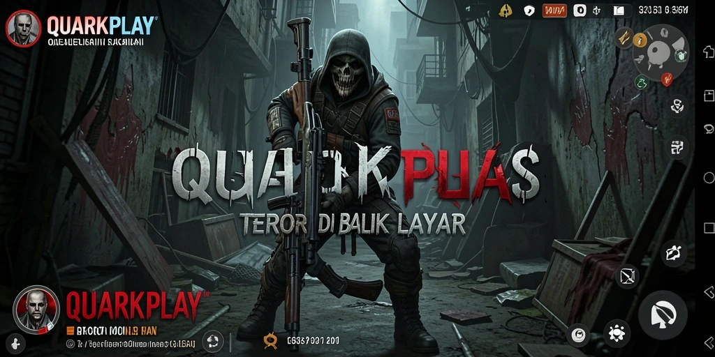 Tampilan gameplay yang menakutkan dari QUARKPLAY.