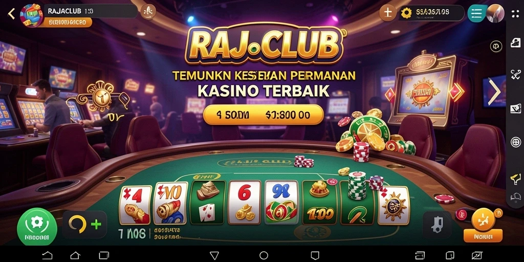 Screenshot gameplay RAJACLUB yang menampilkan pengalaman kasino yang menarik.