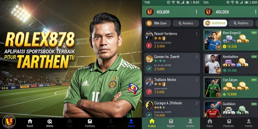 Tampilan permainan yang menarik di aplikasi ROLEX878.