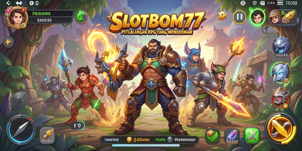 Screenshot gameplay yang menampilkan aksi seru dalam RPG.