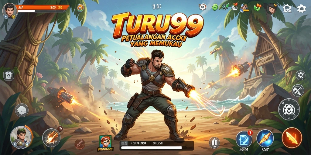 Tampilan aksi mendebarkan dalam TURU99 yang memikat.