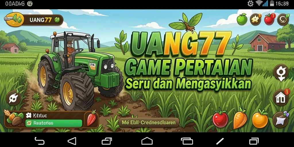 Gameplay seru dan grafis menarik di UANG77 saat bercocok tanam.